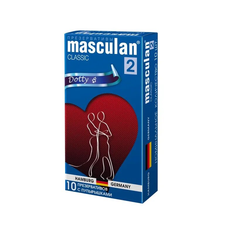 Masculan презервативы masculan 2 classic №10 с пупырышками
