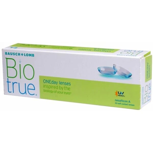 Линзы контактные Bausch&Lomb/Бауш энд Ломб Biotrue Oneday (8.6/-4.75) 30шт