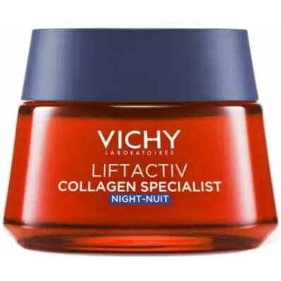 Крем для лица ночной Vichy liftactiv collagen specialist 50 мл