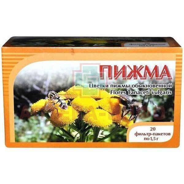Пижма цветки фильтр-пакеты 1,5 г 20 шт.