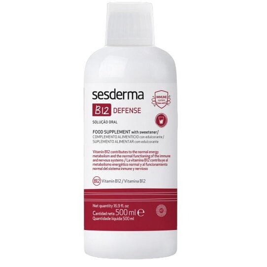 Sesderma b12 defense бад питьевой с витамином b12 500 мл