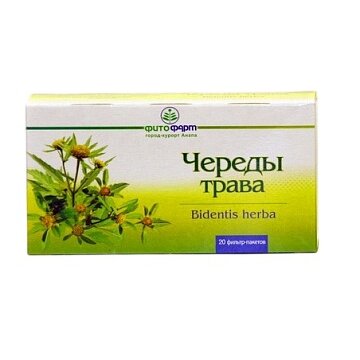 Череды травы фильтр-пакеты 1,5 г 20 шт.