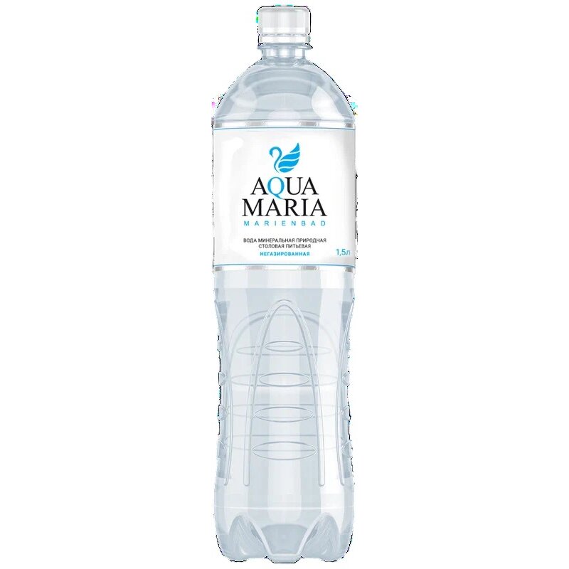 Aqua maria вода минеральная негазированная 1.5 л бут.п/э