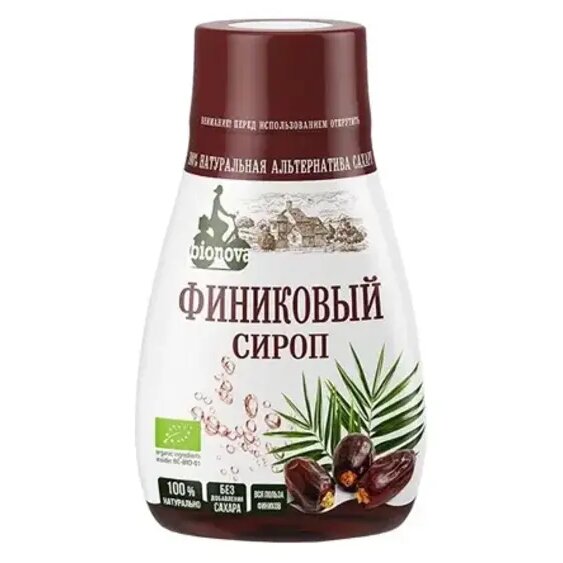 Сироп Bionova финиковый 230 г