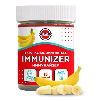 Иммунайзер Dr.Mybo для иммунитета со вкусом банана 75 г