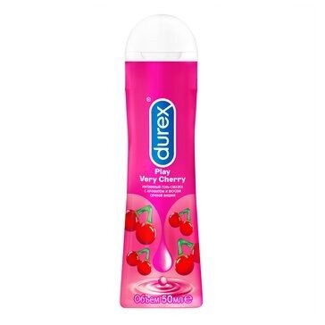 Гель-смазка Дюрекс (Durex) Play Very Cherry с ароматом вишни 50 мл