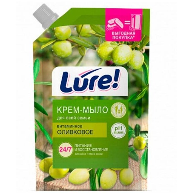 Жидкое мыло для всей семьи Lure Vitamins Ромашка 250 мл