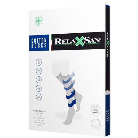 Гольфы Релаксан Cotton socks мужские 22-27 мм размер 3 хлопковые черные