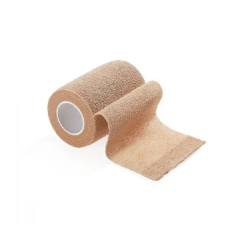 Бинт эластичный Wuxi когезивный самофиксирующийся телесный 450 х 10 см 1 шт.