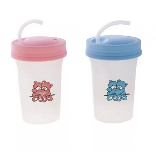 Сказка стаканчик 1904 с трубочкой любой цвет 180 мл