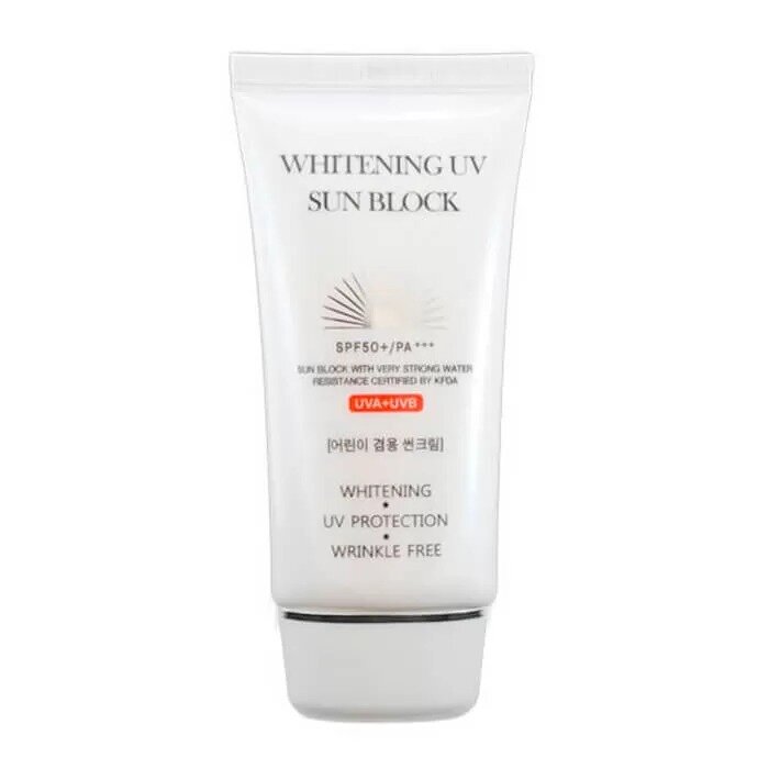 Солнцезащитный крем для лица Jigott Whitening UV Sun Block Cream SPF50+ 70 мл