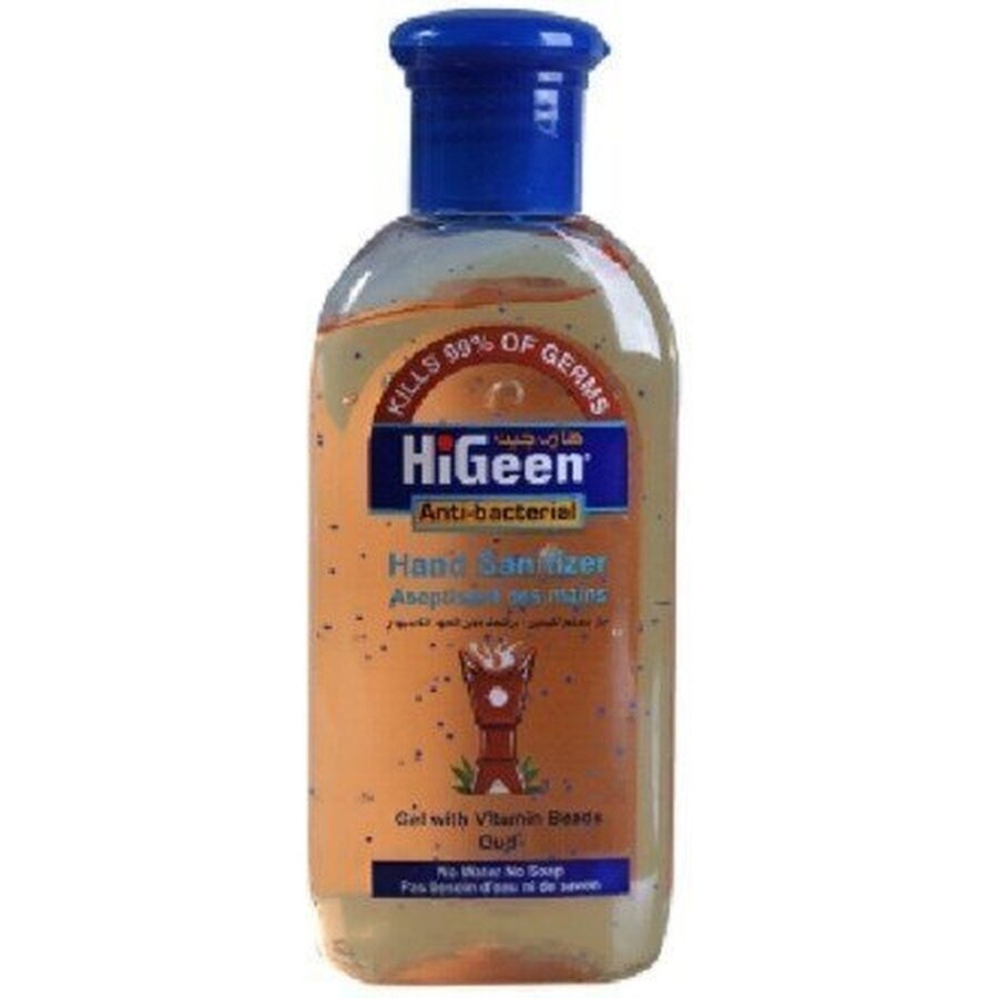 Гель HiGeen для рук антибактериальный с витаминами Gold Мед манука&Витамины 50 мл