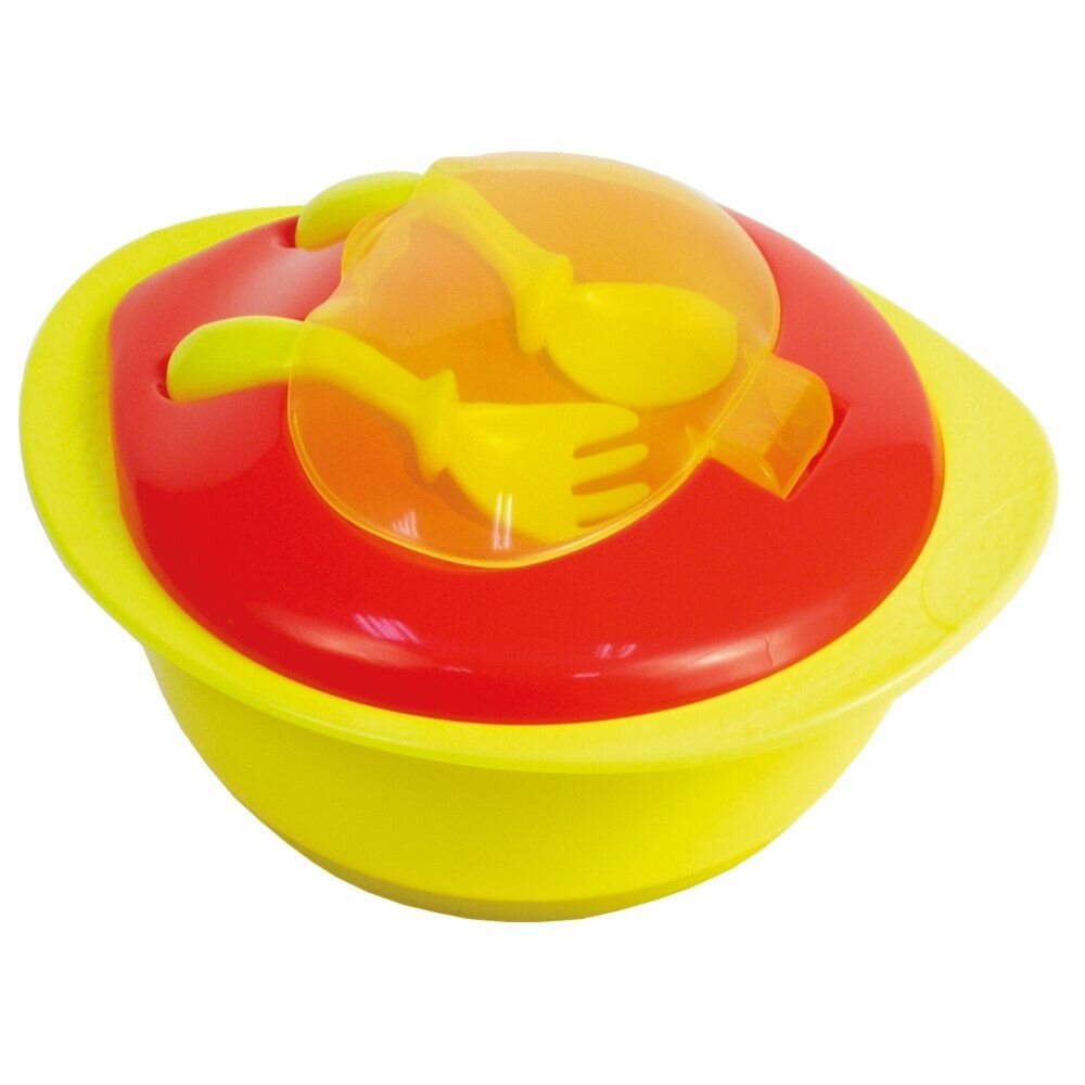 Сказка набор 2212 тарелка с крышкой+ложка+вилка