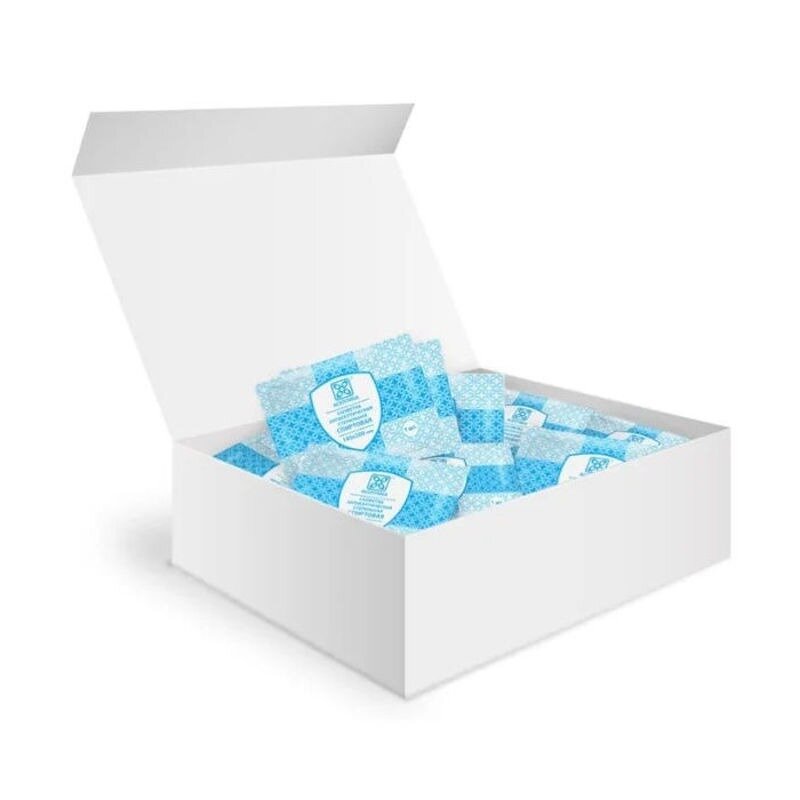 Салфетки антисептические стерильные спиртовые Асептика 56х65 мм 800 шт.