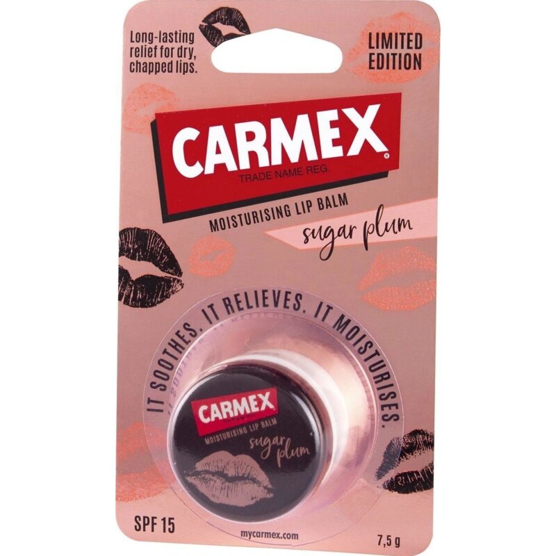 Бальзам для губ Carmex SPF 15 Cахарная слива 7,5 г