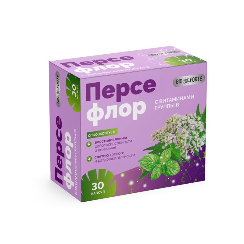 Персефлор комплекс успокоительный Bioforte капсулы 30 шт.