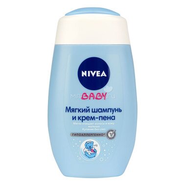Шампунь-пена для ванны Nivea Baby 200 мл