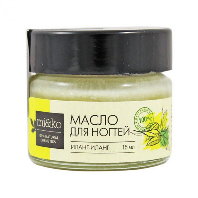 Масло для ногтей МиКо (Mi&Ko) Иланг-иланг укрепляющее и отбеливающее 15мл