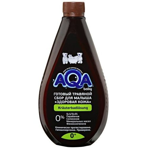 Сбор травяной здоровая кожа Aqa baby флакон 500 мл