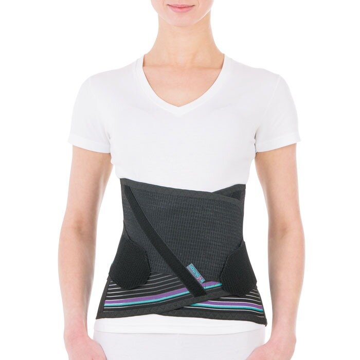 Корсет ортопедический поясничный Тривес Evolution Т.56.92 (Т-1502-25) черный р.L