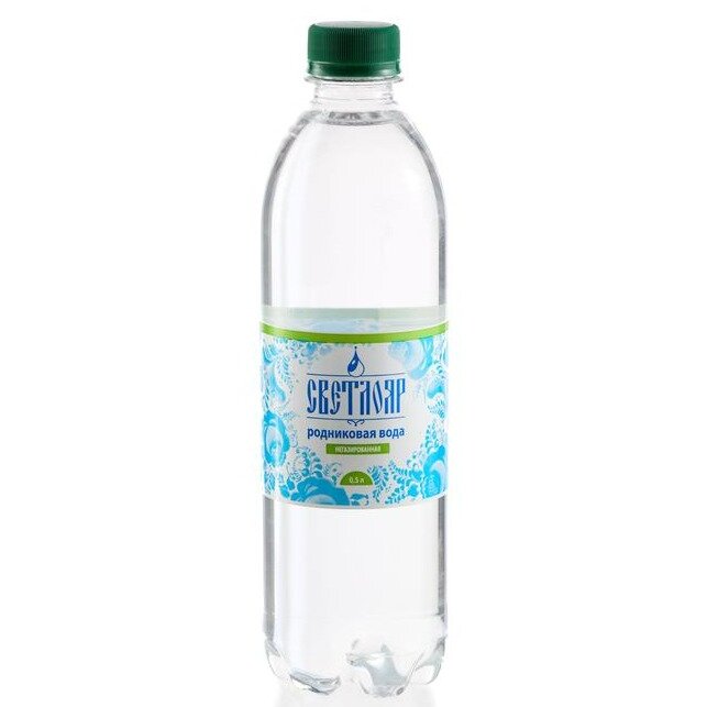 Светлояр вода питьевая природная негазированная 0.5 л