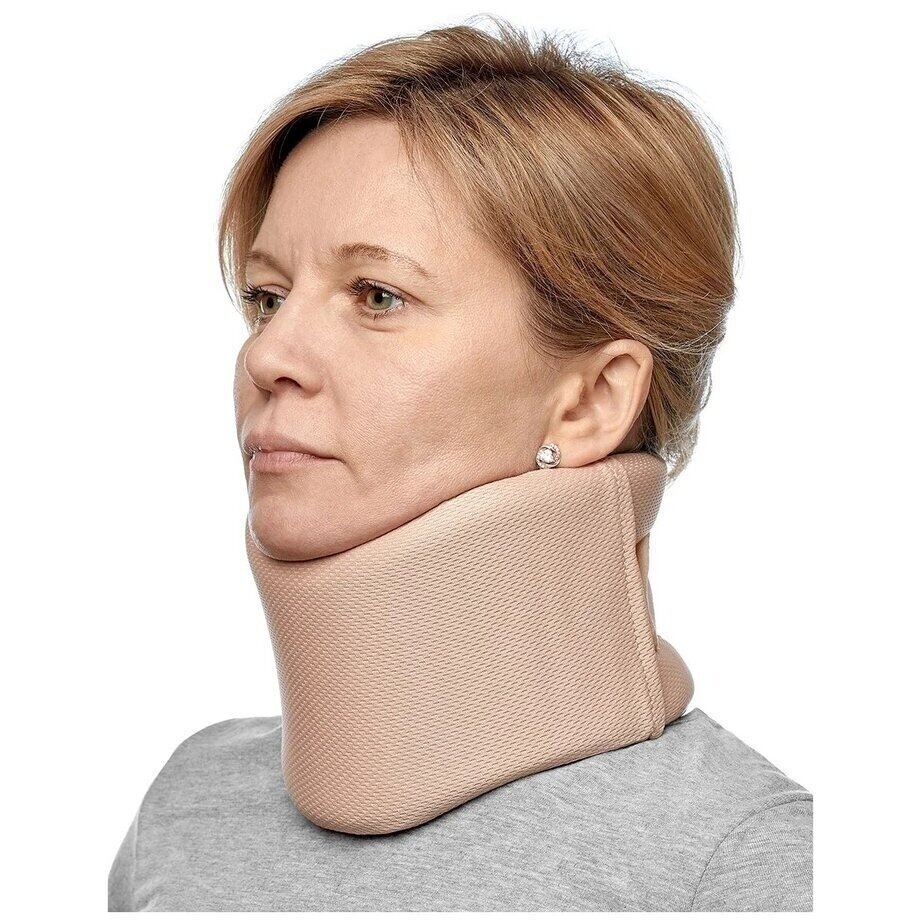 Бандаж для шейного отдела Orto легкой фиксации ШВ-511 размер 10 (8х45 см) бежевый