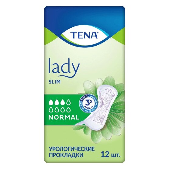 Урологические прокладки TENA Lady Slim Normal 12 шт.