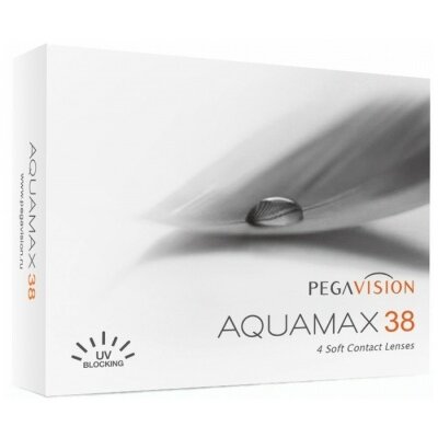 Контактные линзы Aquamax 38 Pegavision квартальные диоптрия -2,75 x4