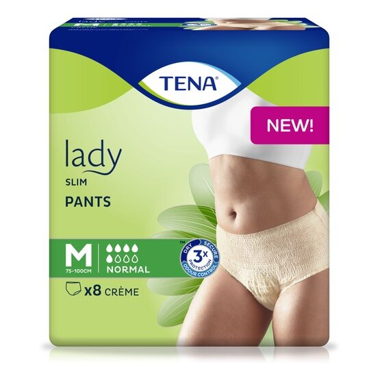 Подгузники-трусики для женщин Tena Lady Pants Normal Slim р.M 8 шт.