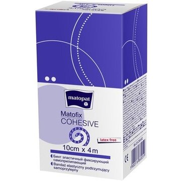 Бинт Matopat Matofix Cohesive 10 см х 4 м