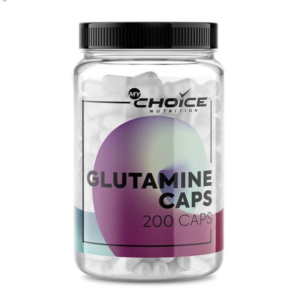 Mychoice nutrition комплекс аминокислот глютамин капсулы 200 шт.