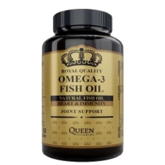 Омега-3 рыбий жир 1000 мг Queen Vitamins капсулы 60 шт.