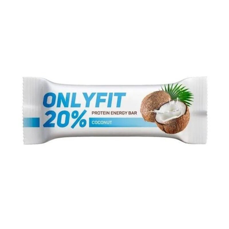 Батончик протеиновый Onlyfit Кокос в глазури 40 г