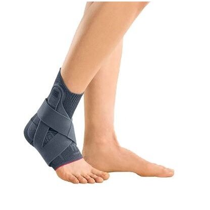 Бандаж голеностопный Levamed active с силиконовыми вставками и ремнем левый р.2