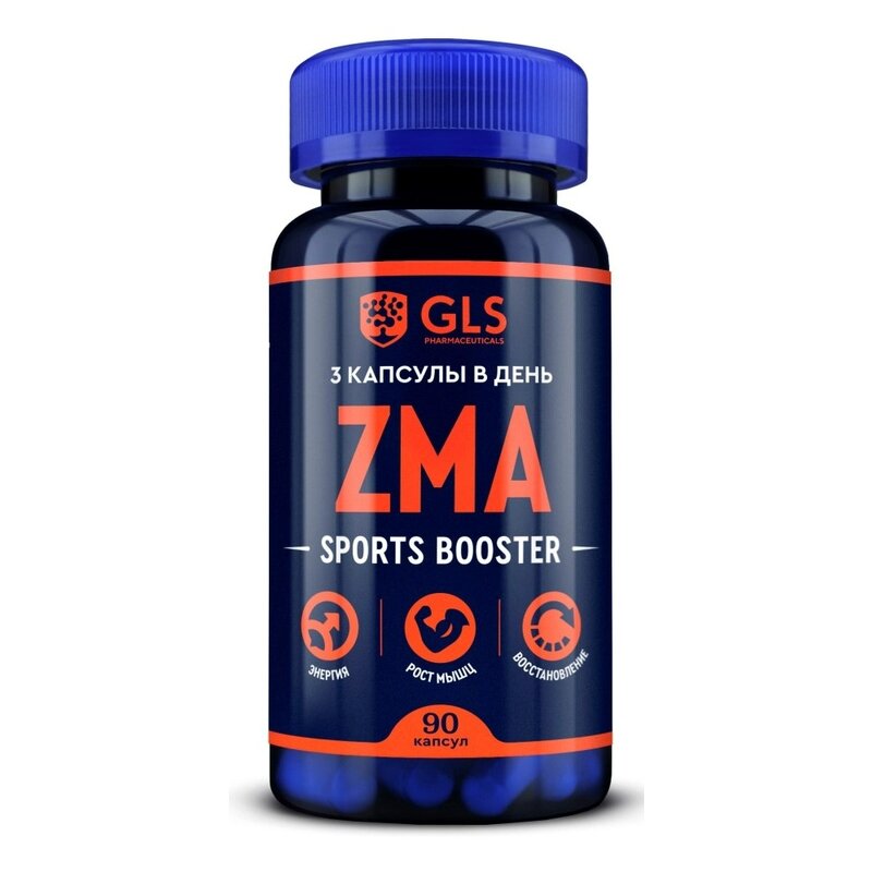 ZMA комплекс Gls капсулы 400 мг 90 шт.