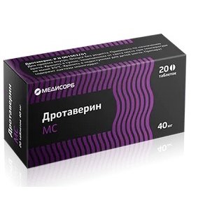 Дротаверин-МС таблетки 40 мг 20 шт.