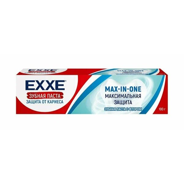Зубная паста EXXE Max-in-one от кариеса Максимальная защита 100 г