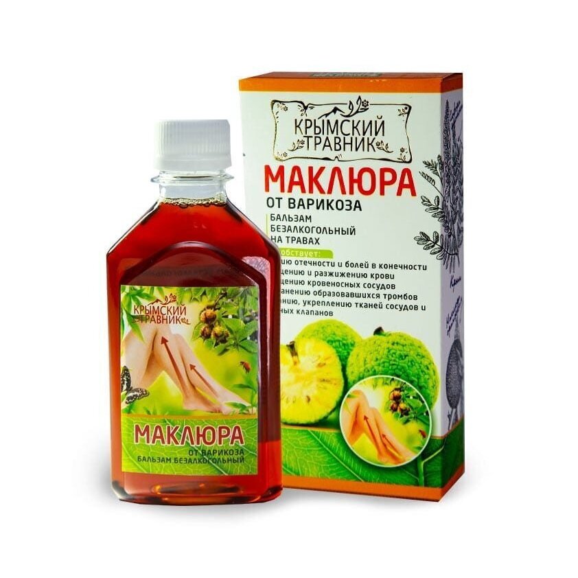 Бальзам Крымский Травник Маклюра вен 250 мл