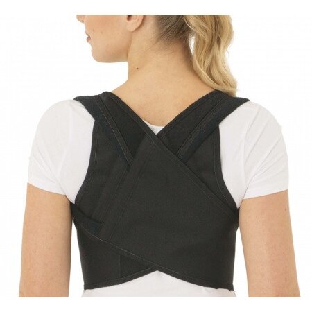Корректор осанки (реклинатор) ортопедический Крейт Б-505 черный р.6