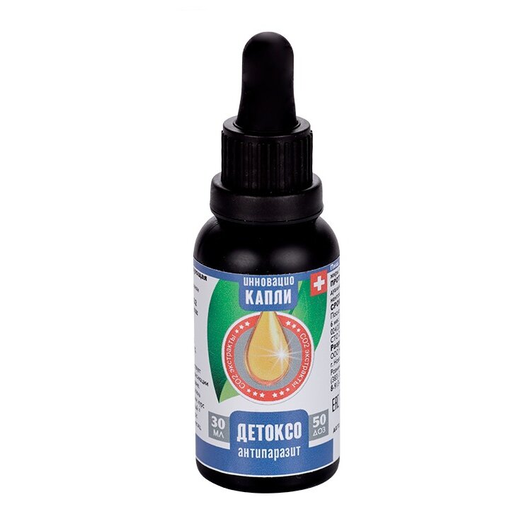 Капли Инновацио ДетоксО антипаразит 30 мл
