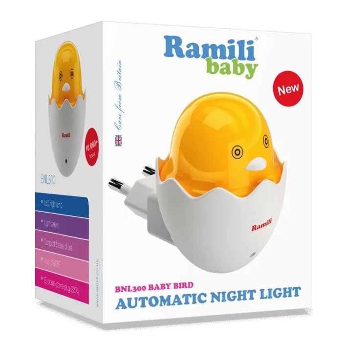 Ночник автоматический детский Baby Ramili/Рамили (BNL300)