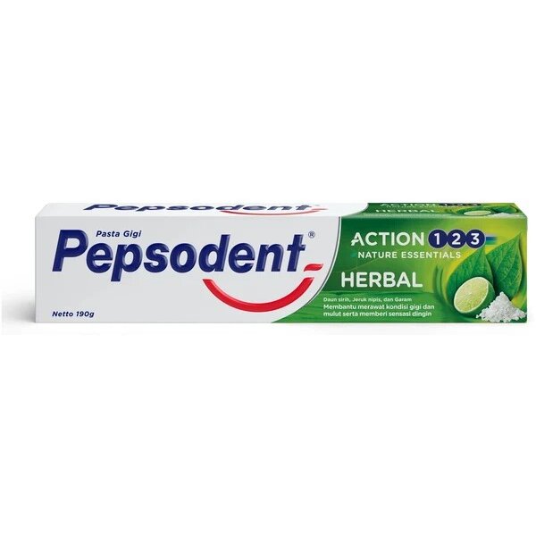 Зубная паста Pepsodent action 123 herbal 120 г