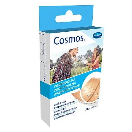 Пластырь Hartmann Cosmos Water-Resistant водоотталкивающий 5 шт.