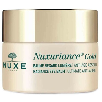 Бальзам для кожи контура глаз Nuxe nuxuriance gold разглаживающий антивозрастной 15 мл банка