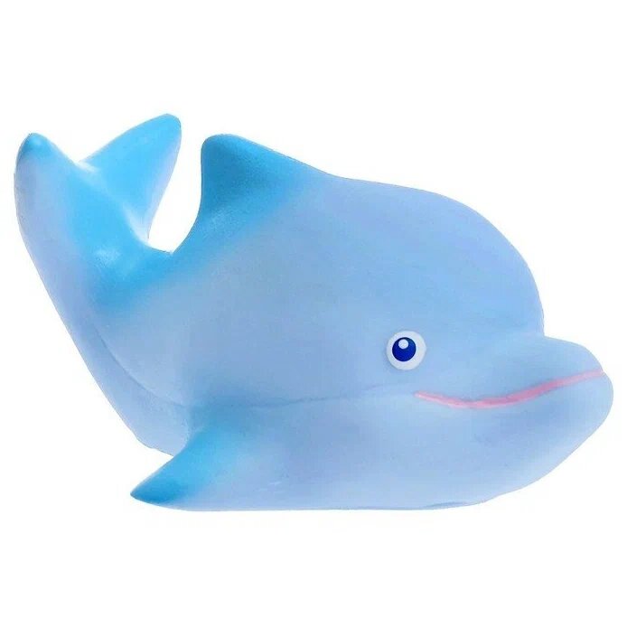 Резиновая игрушка «Дельфинёнок», МИКС