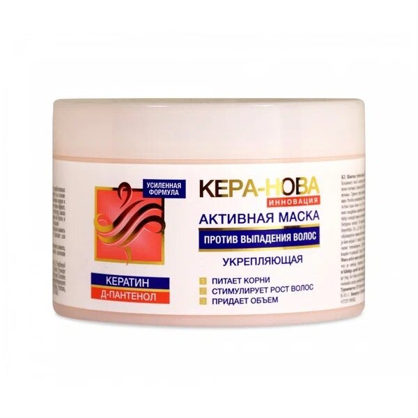 Маска для волос Кера-нова формула-208 активная против выпадения волос 450 мл