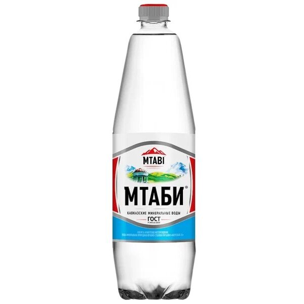 Вода минеральная питьевая лечебно-столовая Мтаби (Нагутская-26) 1,25 л ПЭТ