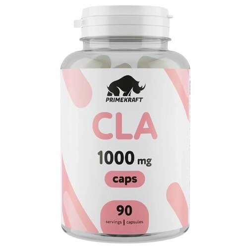CLA капсулированная конъюгированная линолевая кислота PrimeKraft капсулы 1360 мг 90 шт.
