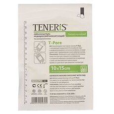 Лейкопластырь Teneris (Тенерис) t-pore стерильный фиксирующий нетканый 10 х 15 см 1 шт.