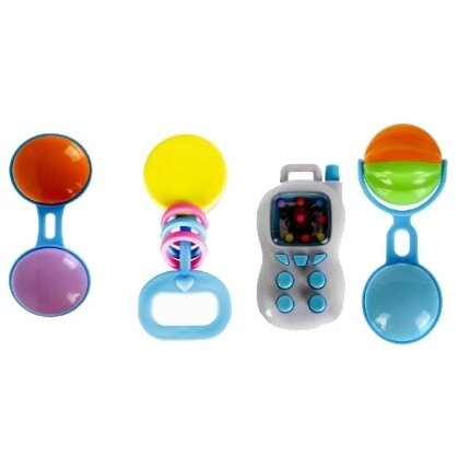 Набор погремушек Бусинка 8840 4 шт.